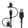Belkin Kabel 3w1 USB-A na Lightning, microUSB, USB-C, 1m, czarny - 1330471 - zdjęcie 3
